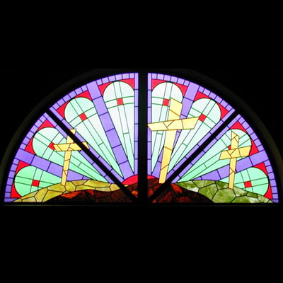 Thiết kế cửa kính màu nhà thờ  NT01